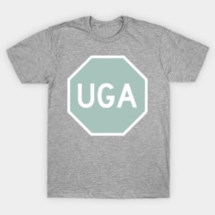 Opal Stop Codon Sign RNA UGA T-Shirt